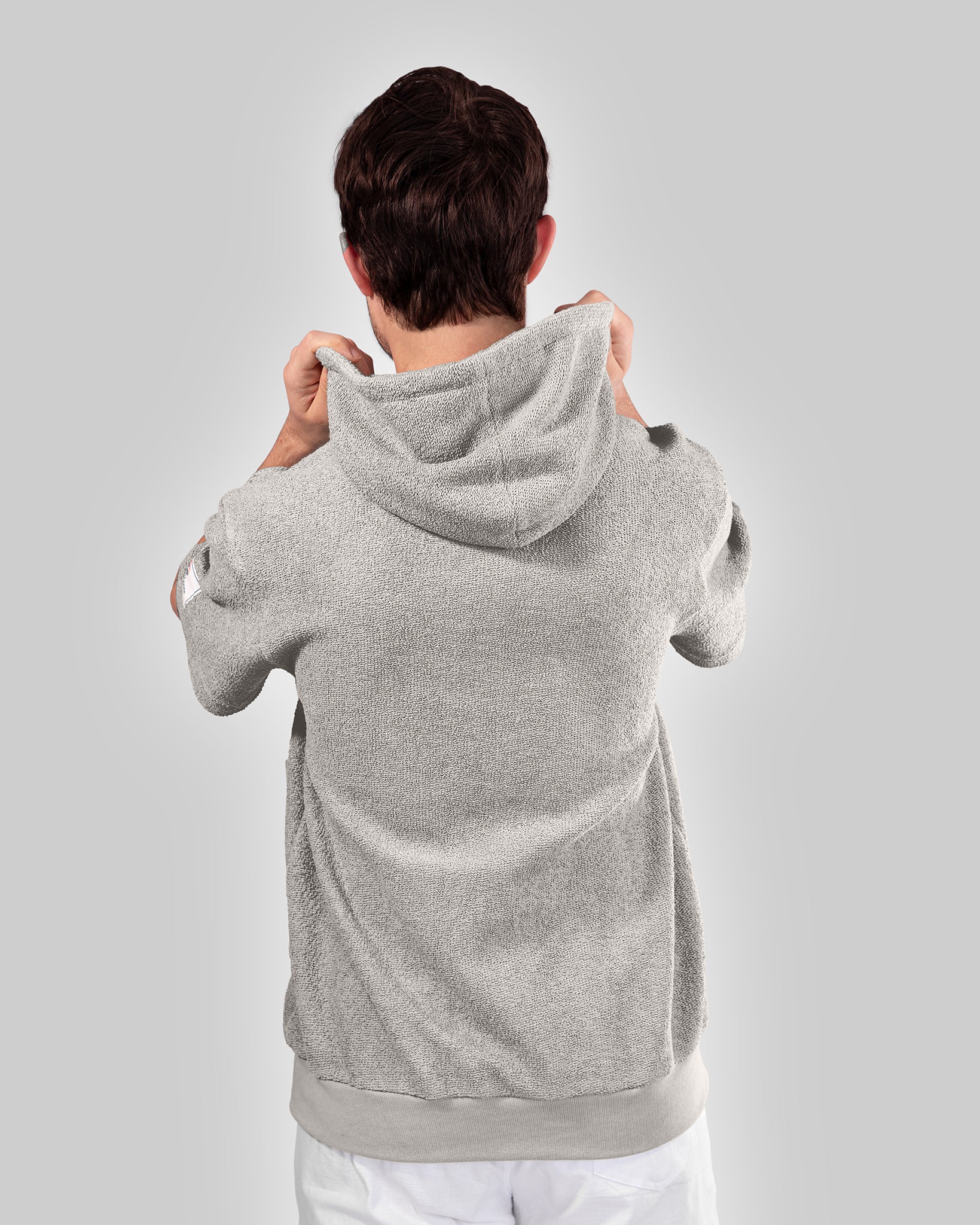 16 Points Terry Jacket – Ginger Sesame